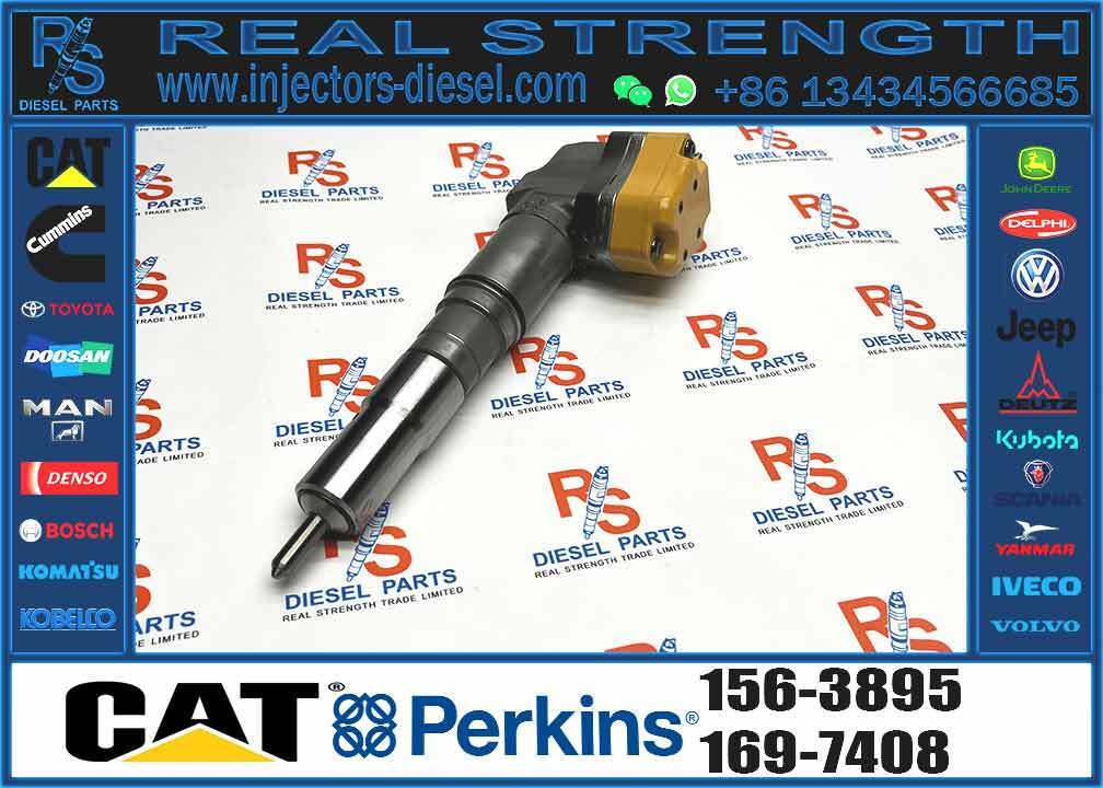 Diesel Engine Fuel Injector 156-3895 for C-ATERPILLAR CAT Engine 3412 ...