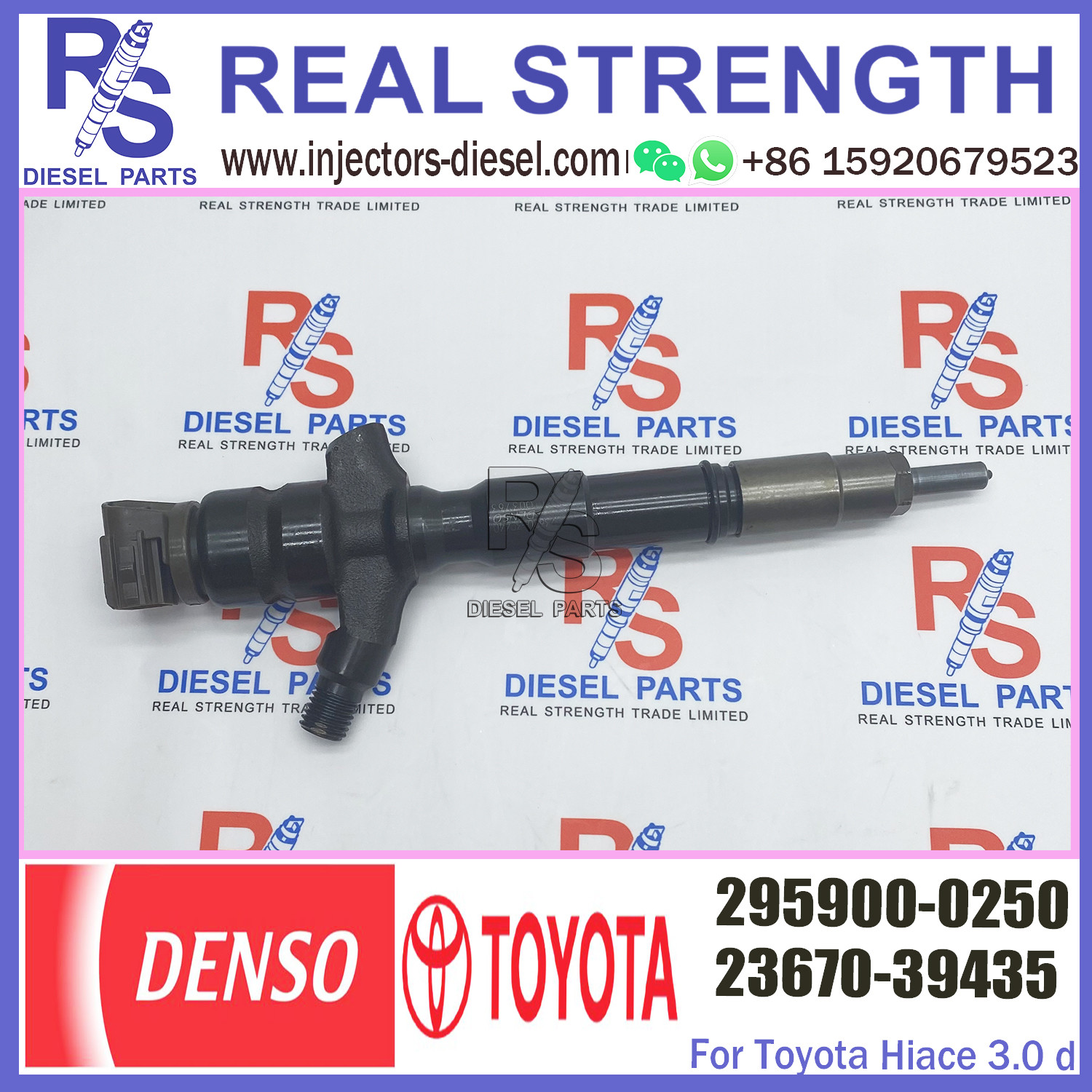 common rail injector 23670-30440 23670-39435 diesel fuel injector ...